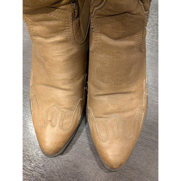Coconuts cowgirl boots tan turquoise western Matisse Cimmaron SZ 8 M - Picture 4 of 9
